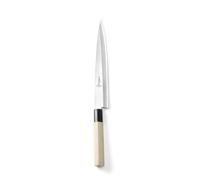 HENDI Couteau de type japonais sashimi, bois clair, (L)335mm