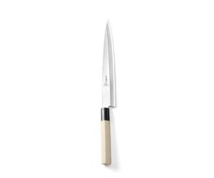 HENDI Couteau de type japonais sashimi, bois clair, (L)335mm