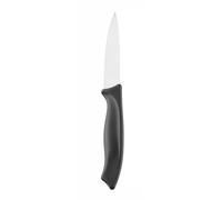 HENDI Couteau éplucheur, lame pointue, couteau bec d'oiseau, couteau d'office, couteau de cuisine pour éplucher les fruits et légumes, couteau tournant, 195x21x(H)15mm, inox, polypropylène, noir