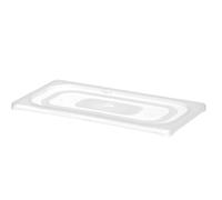 HENDI Couvercle GN 1/3, en polypropylène, convient uniquement aux bacs GN en polypropylène de HENDI, résistance thermique: -40 à 80 °C, lavable au lave-vaisselle, transparent
