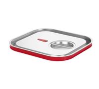 HENDI Couvercle Gastronorm avec bord en silicone, Kitchen Line, GN 2/3, 354x325mm