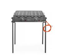 HENDI Gril à gaz Roast-Master Pro noir, Noir, 11,6kW, 790x560x(H)900mm