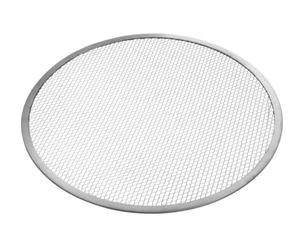 HENDI Grille ronde Pizza, 450 mm | Maille pour cuisson homogène, Aluminium