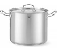 HENDI Marmite à légumes - avec couvercle, Kitchen Line, 9L, ⌀240x(H)200mm