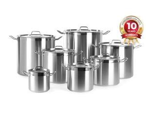 HENDI Marmite, haute - avec couvercle, Profi Line, 95L, ⌀500x(H)500mm