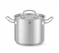 Hendi Marmite Kitchen Line - 2,8 L inox - couvercle vapeur - compatible toutes sources de chaleur