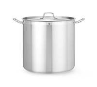 HENDI Marmite, haute - avec couvercle, Profi Line, 50L, ⌀400x(H)400mm