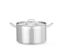 HENDI Marmite, moyenne - avec couvercle, Profi Line, 15L, ⌀320x(H)190mm