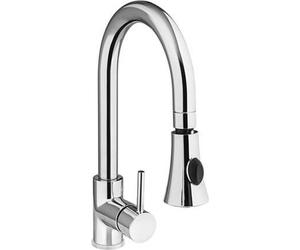 HENDI | Mitigeur de lavabo avec douche (diamètre du trou dans le tableau 30 mm)