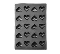 Moule silicone Hendi Coeur, 570x375x(H)35mm