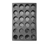 HENDI Moule en silicone MUFFIN, 24 cavités Ø7 cm, 570×375×40 mm, antiadhésif -30 à 230°C