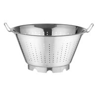 Hendi - Passoire de cuisine Profi Line - Inox ronde perforée avec base et 2 poignées Ø365×(H)185 mm