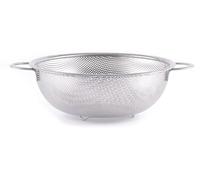 Hendi Passoire de cuisine Égouttoir rond perforé inox avec base et 2 poignées ø235×H85 mm