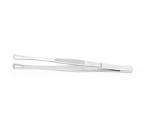 HENDI Pincette universelle, tête carrée, pincette de cuisine, dresser, placer et retourner les aliments, lavable au lave-vaisselle, 145mm, inox 18/0