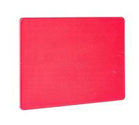 HENDI Planche à découper, HACCP, les deux côtés sont lisses et utilisables, minimise l'émoussement des couteaux, 600x400x(H)15mm, plastique LPDE, rouge