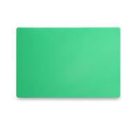 HENDI Planche à découper HACCP Vert, pour fruits et légumes, utilisable des deux côtés, 450x300x(H)13mm, polyéthylène HDPE