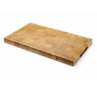 Planche de présentation en chêne, bois de bout, 325x265x(H)30mm Hendi 22