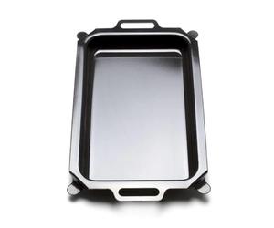 HENDI Plaque de cuisson émaillée pour HENDI Bake-& Grill-Master Mini grills à gaz, plaque de four, à frire, pour grillades, barbecue, grill, 601x360x58mm, acier émaillé