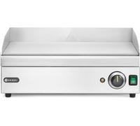 HENDI Plaque grill lisse, Kitchen Line, 220-240V/2400W, 527x404x(H)233mm
