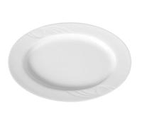 Plat ovale porcelaine décorée 290x200 mm x 6