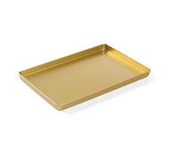 HENDI Plateau de présentation pour pâtisserie, 300x200x(H)20mm, aluminium léger, doré