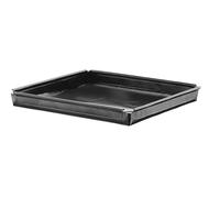 Plaque de cuisson rapide, revêtement antiadhésif renforcé, HENDI, noire, 290 x 290 x 20 mm (H), carrée