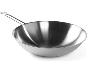 HENDI poêle wok, 3 couches - sans couvercle, ⌀360x(H)90mm