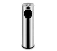 Poubelle avec cendrier 15L 200x(H)700 mm - Hendi