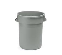 HENDI Poubelle Cuisine Ronde, 80 L, 490X(H)620 mm, Gris, Polypropylène