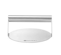 HENDI Presse à hamburgers, Aplatisseur Rond avec Surface Lisse pour Presser et Cuire Sandwichs, Bacon, Paninis et Autres Aliments de Manière Uniforme, Ø160x(H)78mm, Acier Inoxydable