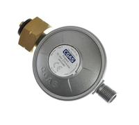 HENDI Régulateur Détendeur de Pression de Gaz 50 mBar pour gaz LGP, Propane, Butane, Grills, Barbecues et Cuisinières à Gaz Hokker, 107x64x(H)44mm