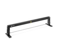 HENDI Scie à génoise manuelle professionnelle réglable, couteau de pâtisserie coupe-gâteau diviseur, outil de cuisine, pour trancher et couper pâtisserie, inox, aluminium, noir, 620x120x(H)130mm