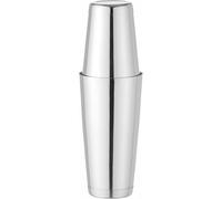 HENDI Shaker à cocktail, BarUp, shaker Boston Tin-on-Tin, utilisation universelle, 2 shakers lestés : 600ml, ø90x(H)140mm et 800ml, ø92x(H)174mm, lavable au lave-vaisselle, acier inoxydable