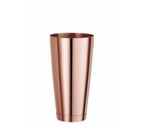 HENDI Shaker Boston, BarUp, gobelet doseur lesté, shaker à cocktail, 800ml, ø90x(H)175mm, acier inoxydable plaqué cuivre