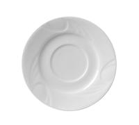 HENDI Soucoupe avec bords renforcés, ø180 mm, pour bol à soupe, porcelaine blanche
