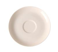 HENDI Soucoupe, pour HENDI Bol à soupe 780152, bords renforcés, émaillage de qualité, haute résistance aux chocs et à l'usure, convient à micro-ondes et lave-vaisselle, ⌀180mm, porcelaine blanche