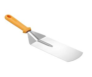 HENDI Spatule professionnelle pour pizza, lame en acier inoxydable, manche ergonomique en polypropylène, compatible lave-vaisselle, 380x90mm, orange