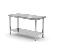 HENDI Table de travail centrale - vissée, Kitchen Line, 1800x700x(H)850mm