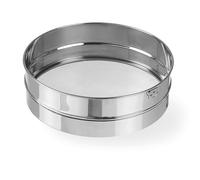 HENDI Tamis à Chapelure, Maille Grossière, Passoire de Cuisine, Tamiseur Compatible Lave-Vaisselle, ⌀410x(H)80mm, Acier Inoxydable