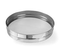 HENDI Tamis à Sucre Glace, Maille Très Fine, Passoire de Cuisine, Tamiseur Compatible Lave-Vaisselle, ⌀410x(H)80mm, Acier Inoxydable
