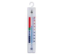 Hendi – Thermomètre de réfrigérateur analogique -40 à 40°C, gradué 1°C, 150x23x(H)9 mm, blanc
