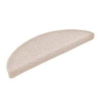 HengCaDa Lot de 20 tapis d'escalier antidérapants en bois - 56 x 17 x 3 cm - Taupe - Pour intérieur - Protection de sécurité pour animaux domestiques, enfants, personnes âgées, couloir