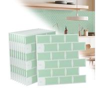 HENGMEI Stickers autocollants pour carrelage de cuisine | Stickers 3D autocollants pour carrelage - Film adhésif pour mur de salle de bain et cuisine, 20 feuilles, Type N