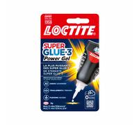 Henkel Loctite - Super Glue-3 Power Gel Control (flacon de 3 g) - Colle instantanée surpuissante avec débit contrôlé, universelle pour la plupart des matériaux
