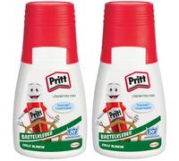 Henkel Pritt 2 x 50 g, Universelle à séchage Transparent pour la Maison, l'école ou Le Bureau, Colle de Bricolage Blanche pour Les Enfants, 9H PAKC1X, Multicolor, Taille Unique