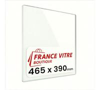Henley - modèle : stoves-alvor-600-465 x 390 x 4 mm - Vitre d’Insert pour cheminée et poêle à Bois - Verre de Rechange Haute température - jusqu'à 800°C