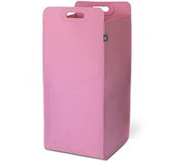 HENNEZ Panier à Linge Pliable 80L Rose Panier Rangement Enfant Léger en Feutre - Panière à Linge Pliable avec Poignées Panier Linge Enfant - Corbeille a linge Panier a linge sale Panier a linge bebe