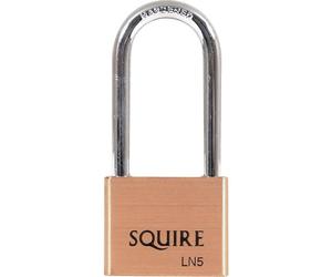 Henry Squire Lion Cadenas à double verrouillage en laiton massif 5 broches 51 mm Doré