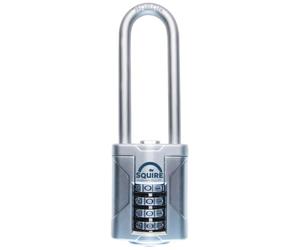 Henry Squire & Sons Hsqvc40ls 40 mm Vulcan Long à Anse de Bore Cadenas à Combinaison - Bleu