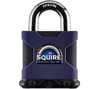 Henry Squire Ss80s Stronghold Cadenas en acier massif, 80 mm